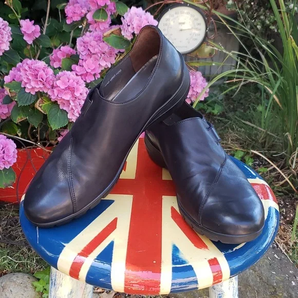 Mephisto Black Luce Flats Size 10 - Picture 13 of 16